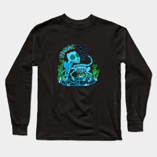 Bloo The dog Long Sleeve T-Shirt